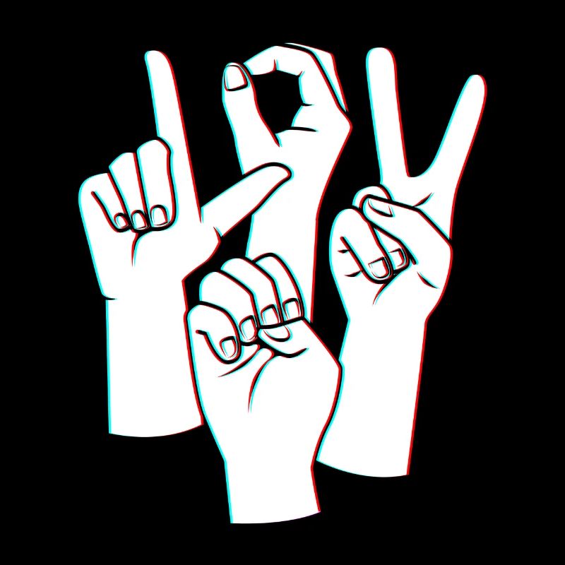 Sign language sign ASL deaf