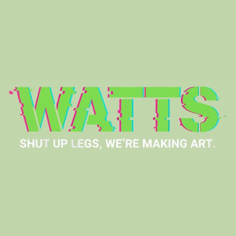 WATTS Neon Pop Art Tee