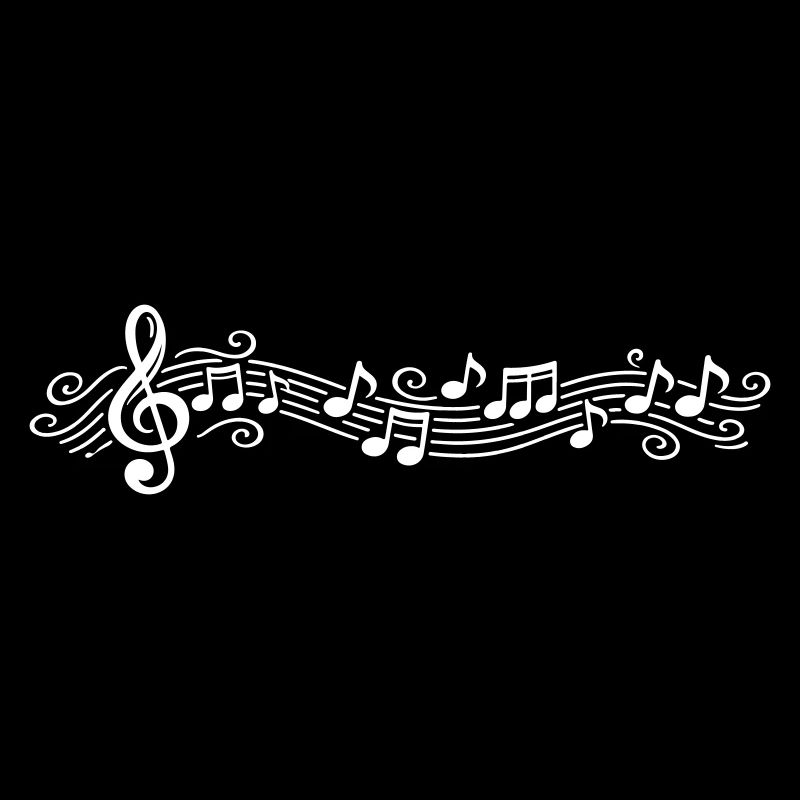 Notes musicales Clés de mélodie