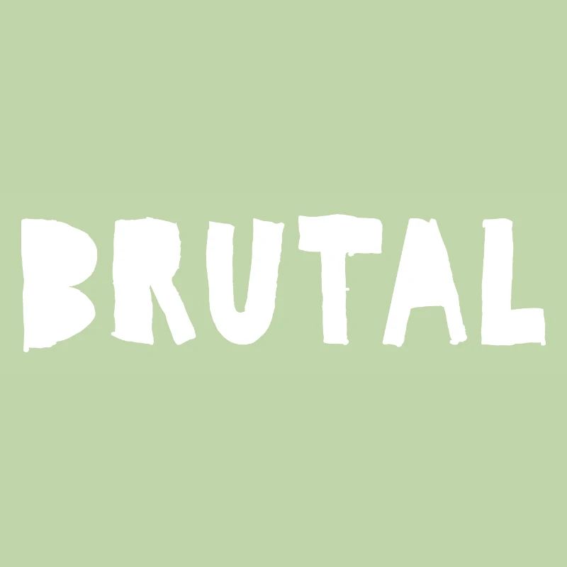 Brutal Distressed Bold logo design