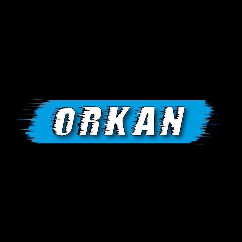 Orkan Schriftzug