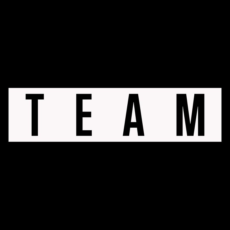 TEAM Lettres majuscules