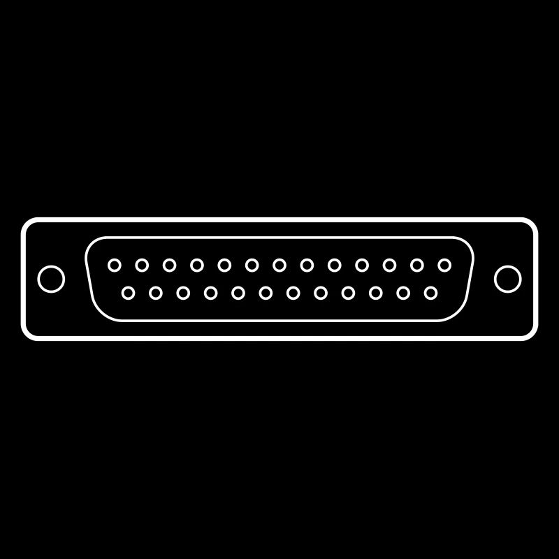 DB 25 Connector Parallel, Printer