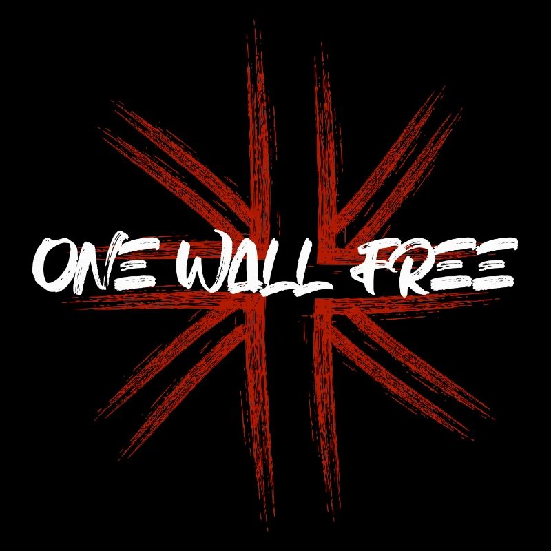 one wall free