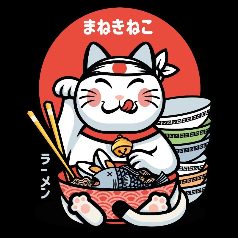 Maneki-Neko-Glücks-Ramen