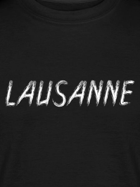 Lausanne Brush Script Emblem