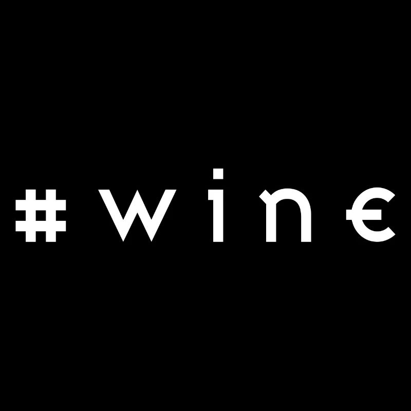 Hashtag wine