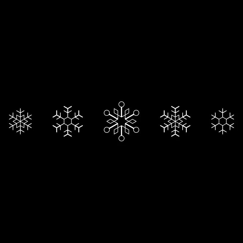 Five Snowflakes