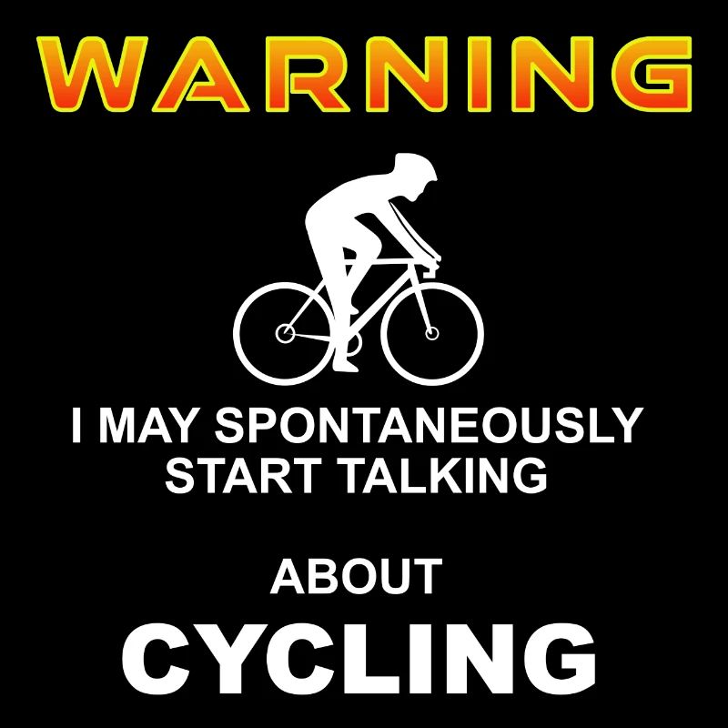 Avertissement peut spontanément commencer à parler de cyclisme