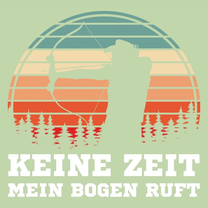 Bogenschießen Der Bogen ruft Bogenschütze