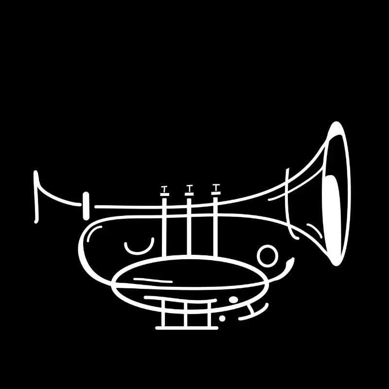 Trompette Trompette Orchestra Blanc