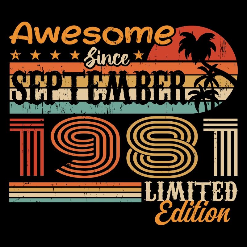 Septembre 1981 - Anniversaire 1981 Septembre