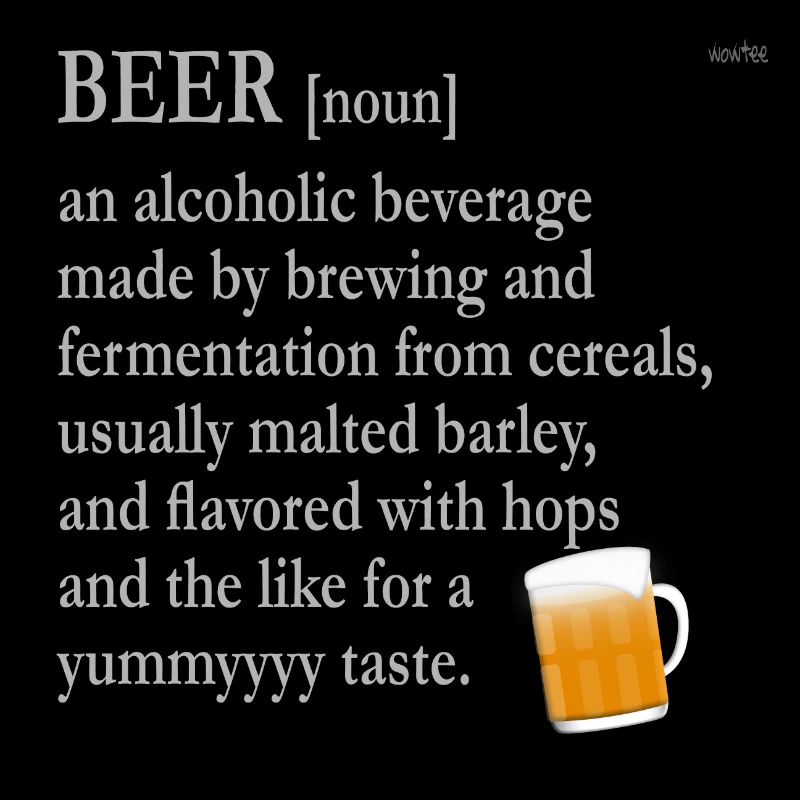 The beer