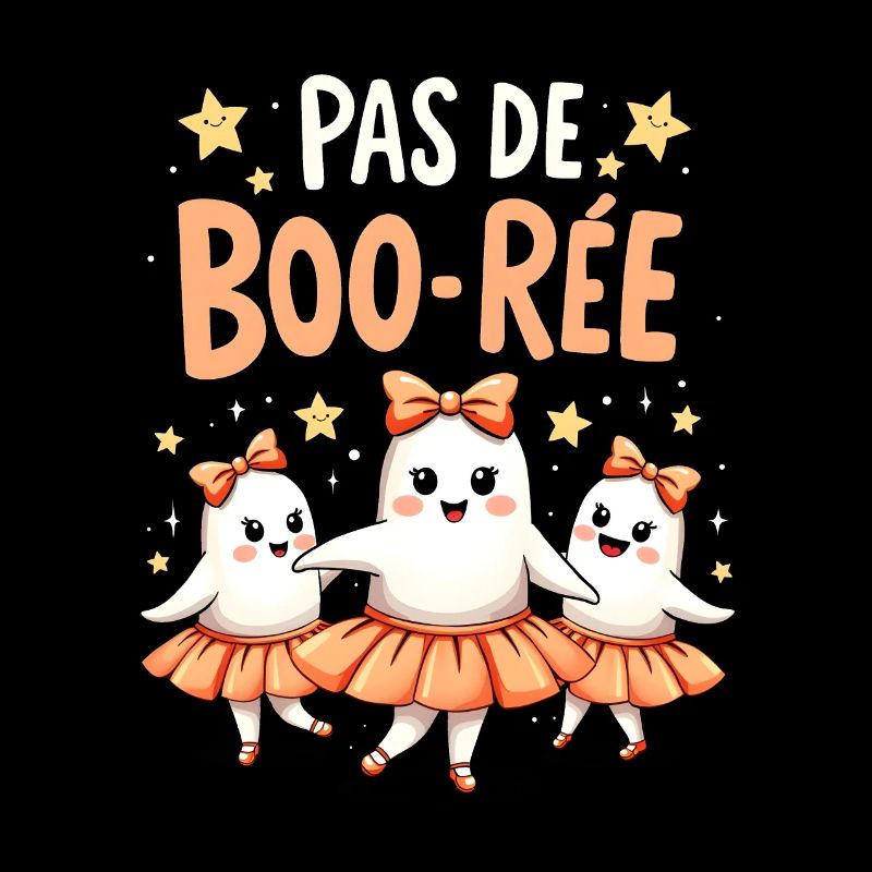 Pas de Boo-rée - Funny Halloween Dance Ghosts