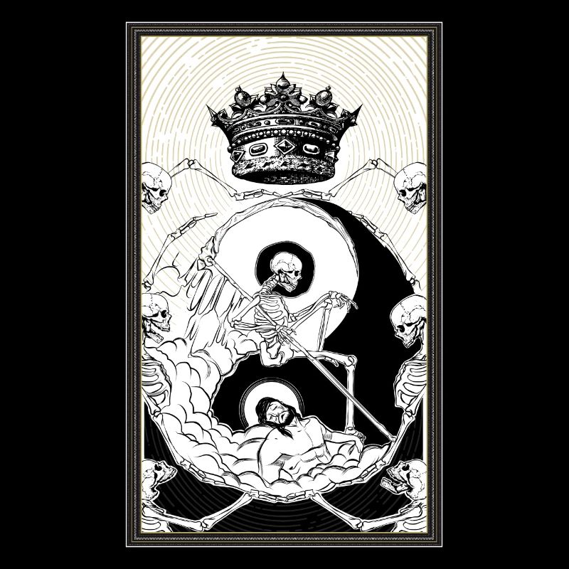 Der Tod Tarot Kartenleserin