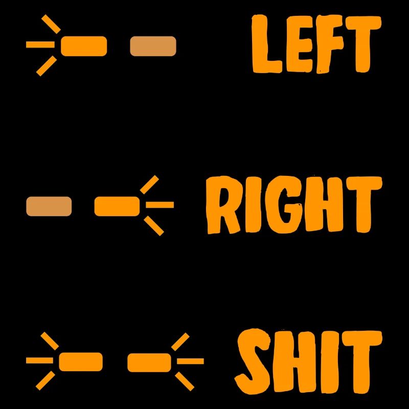 Funny saying for learner drivers left right