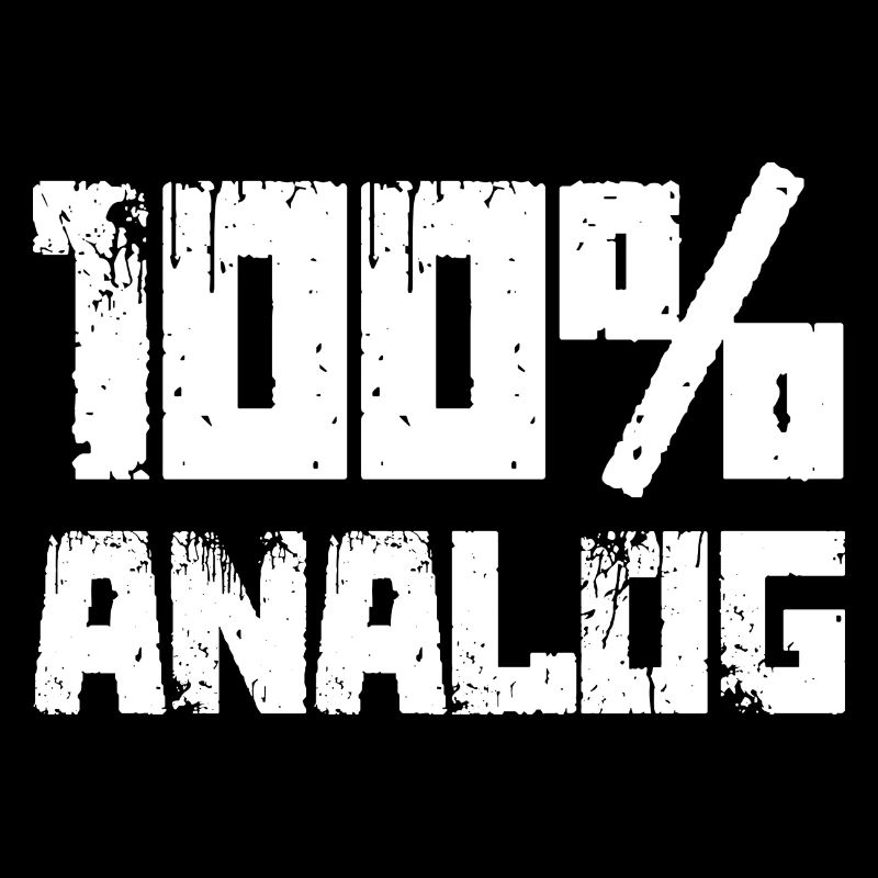 100% analogique