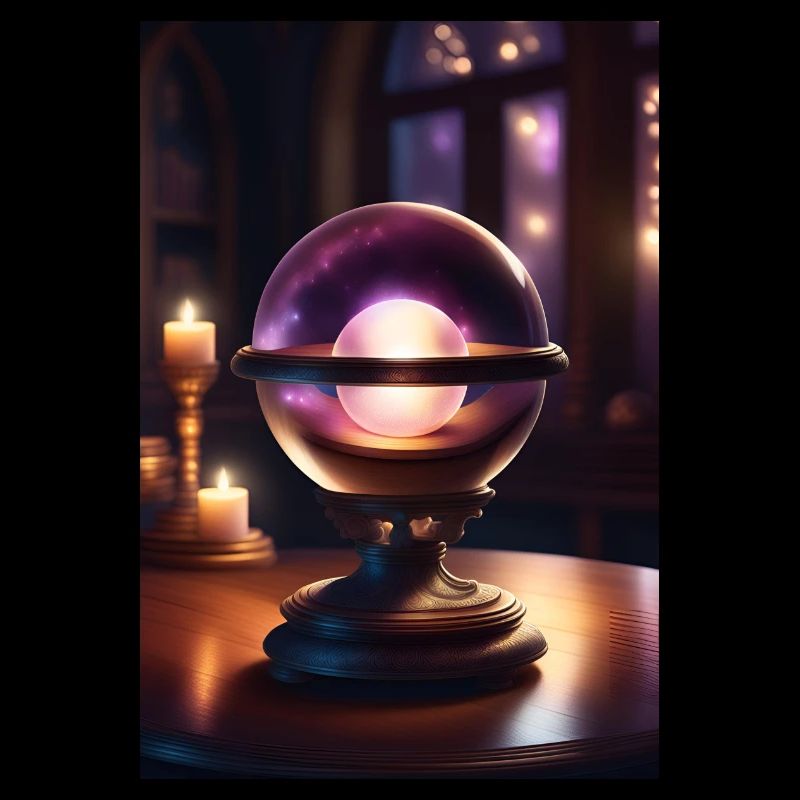 Magic crystal ball