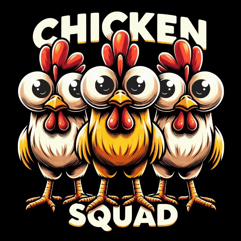Poulets comiques