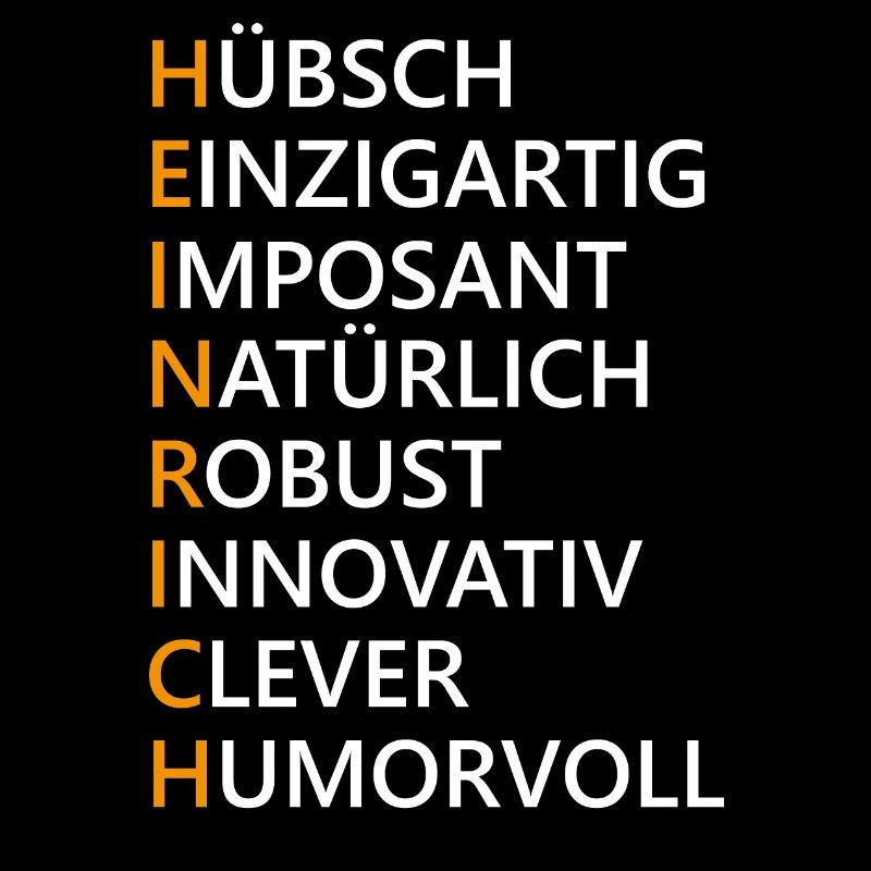 Heinrich Name Geschenk
