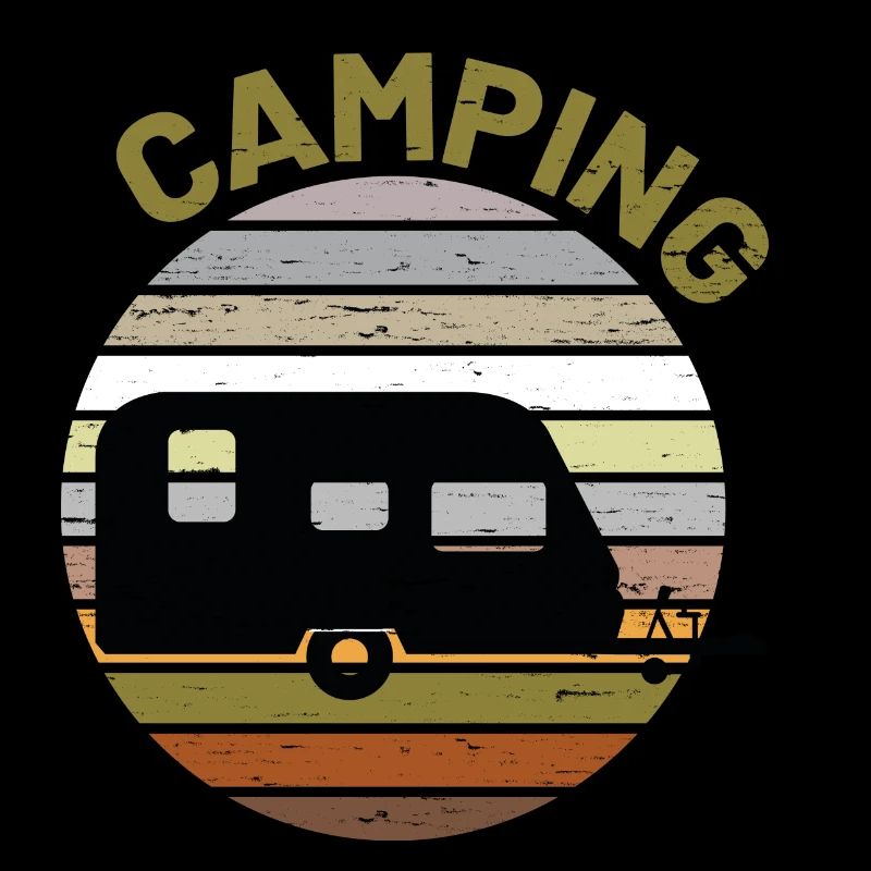 conception de caravane de camping