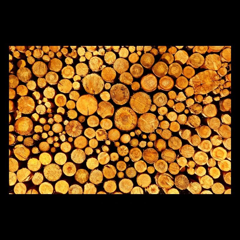 Troncs d'arbres