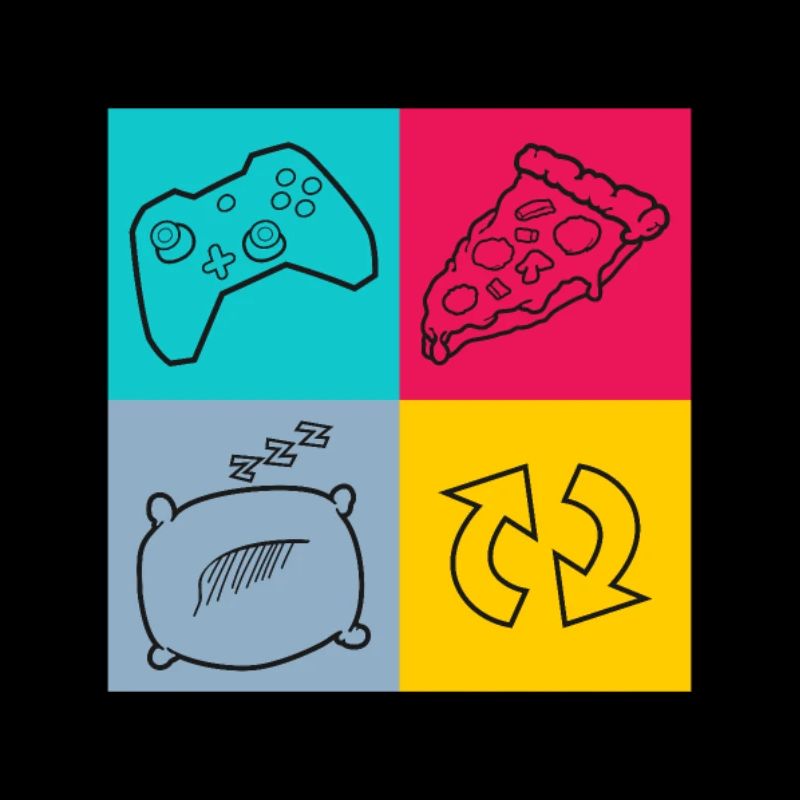 Gamer Routine Pizza