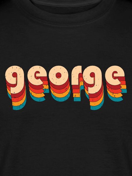 Retro George Name