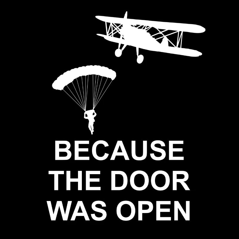 Skydiving open door - skydiving, gift