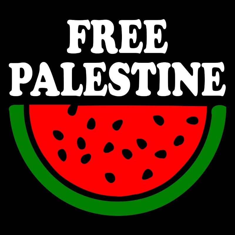 Free palestine Watermelon melon