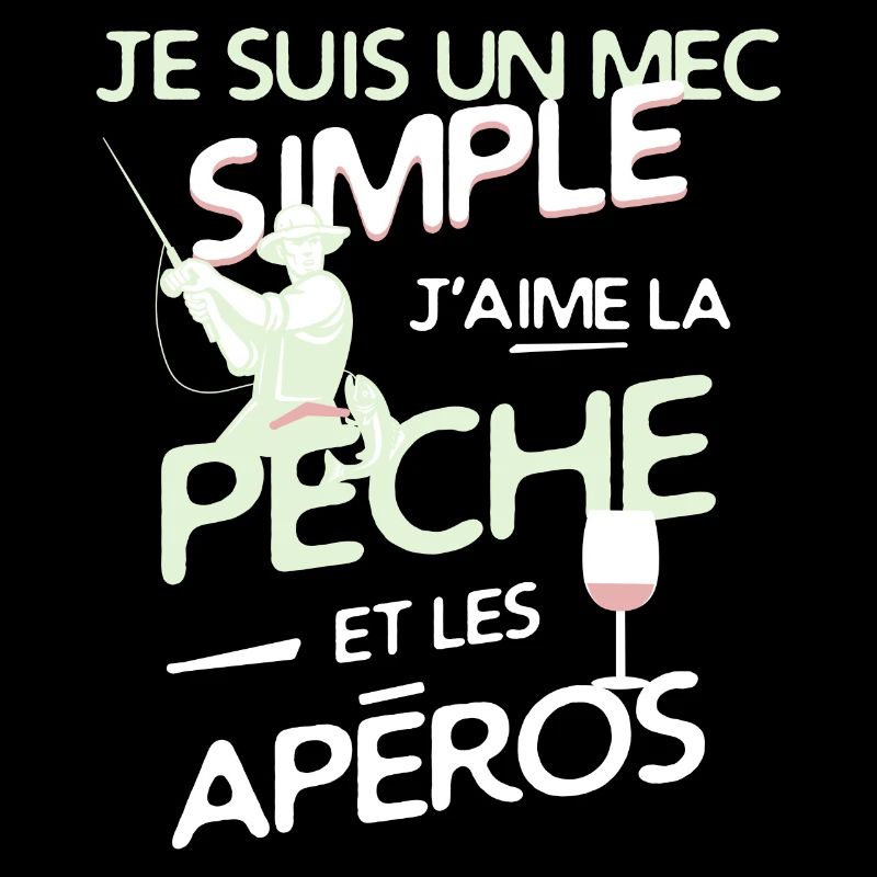 Pêche - un mec simple