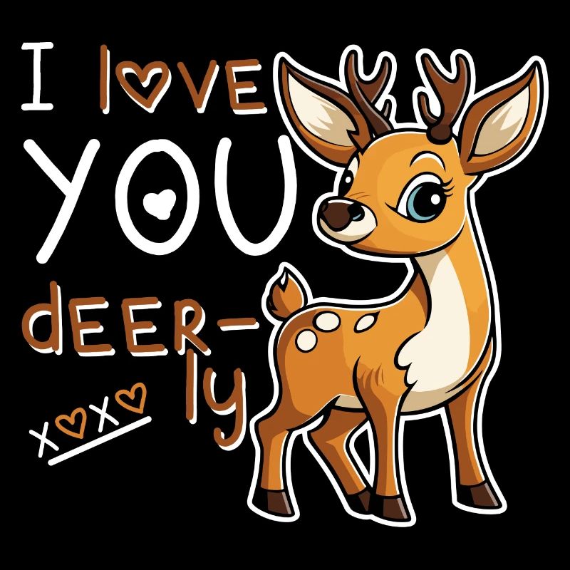 Je t’aime Deerly - Saint Valentin