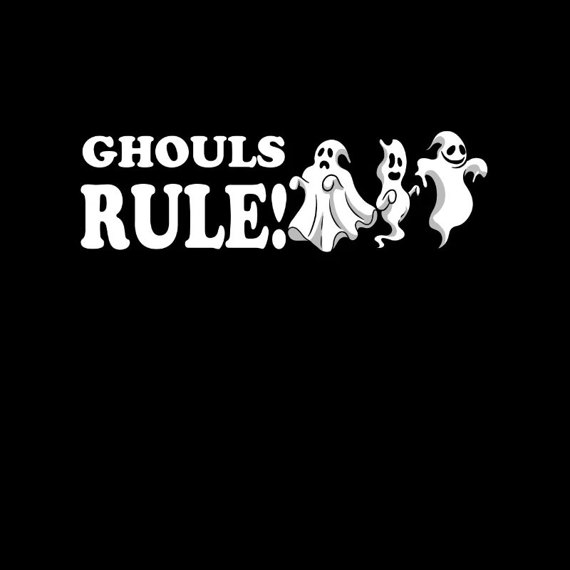Halloween Funny Ghosts Ghouls Rule