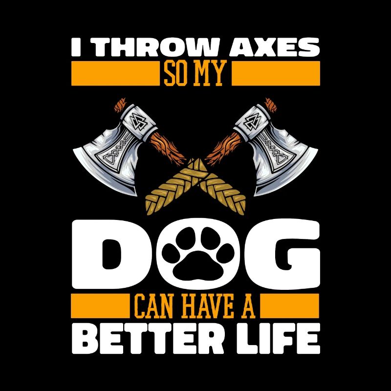 Axe Throwing Axe Thrower Dog