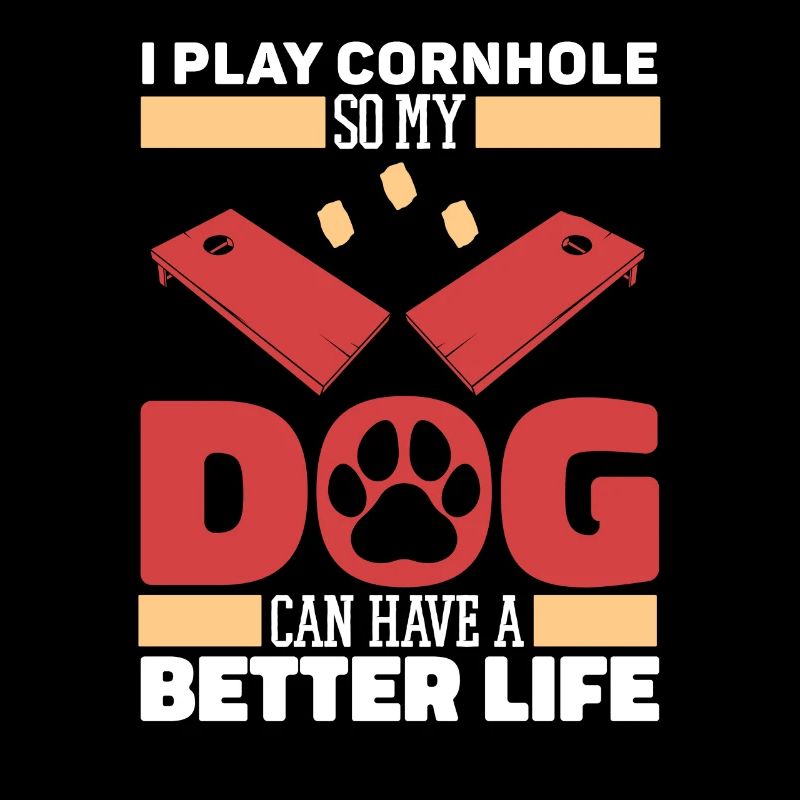 Cornhole trou aveugle jeu chien