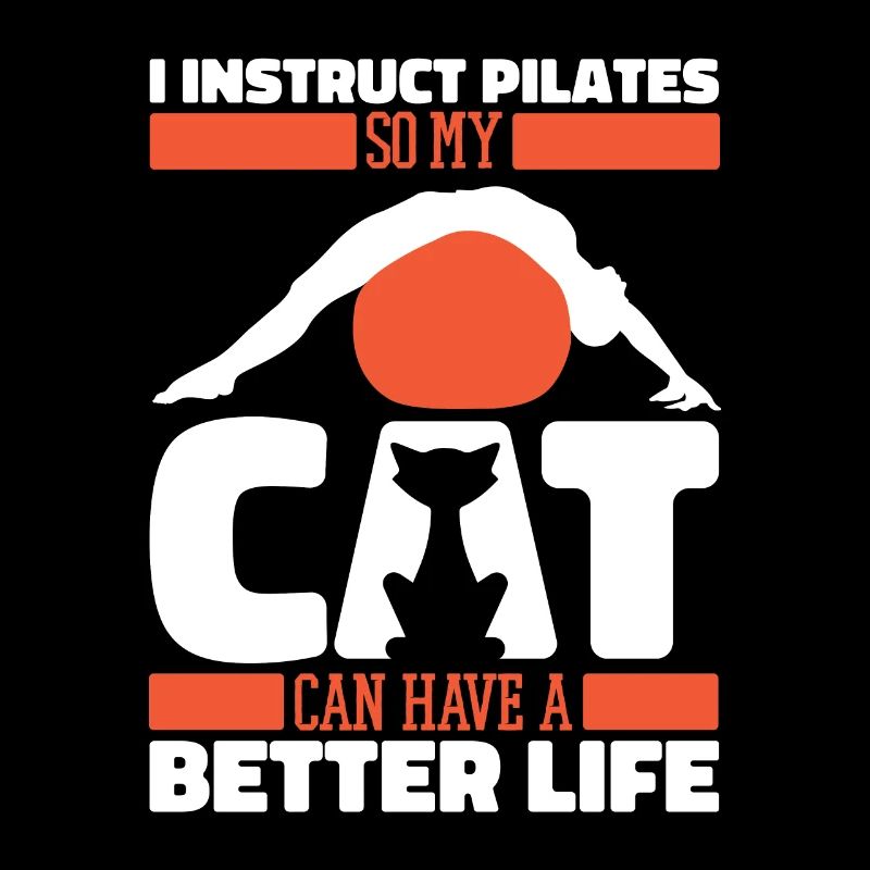 Pilatestrainer Pilates Lehrer Katze