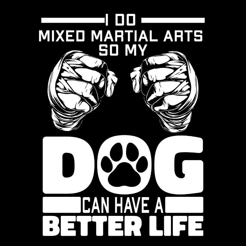 Mixed Martial Arts Dog
