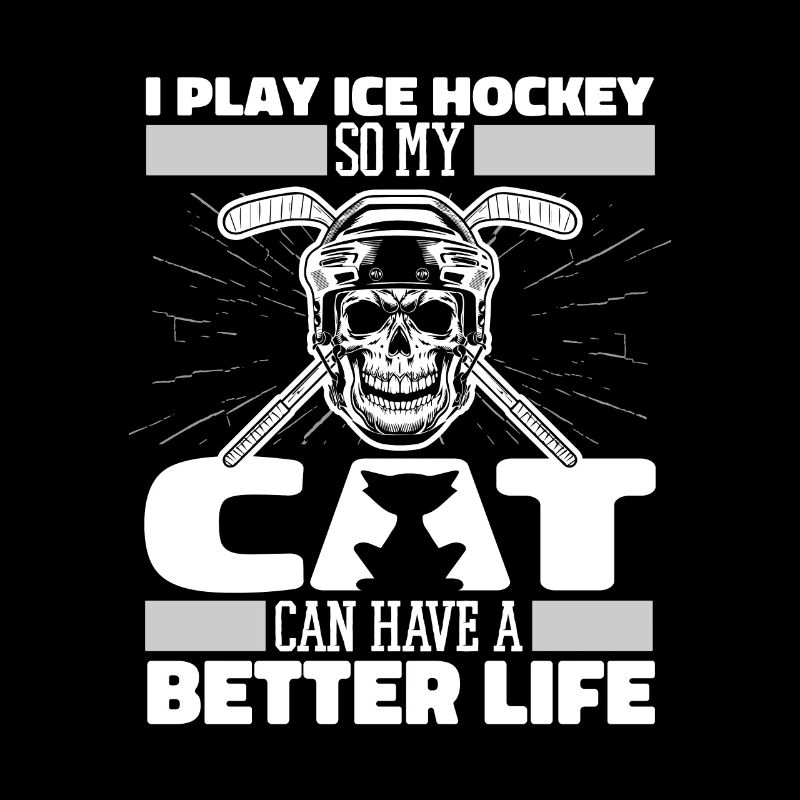 Eishockey Katze