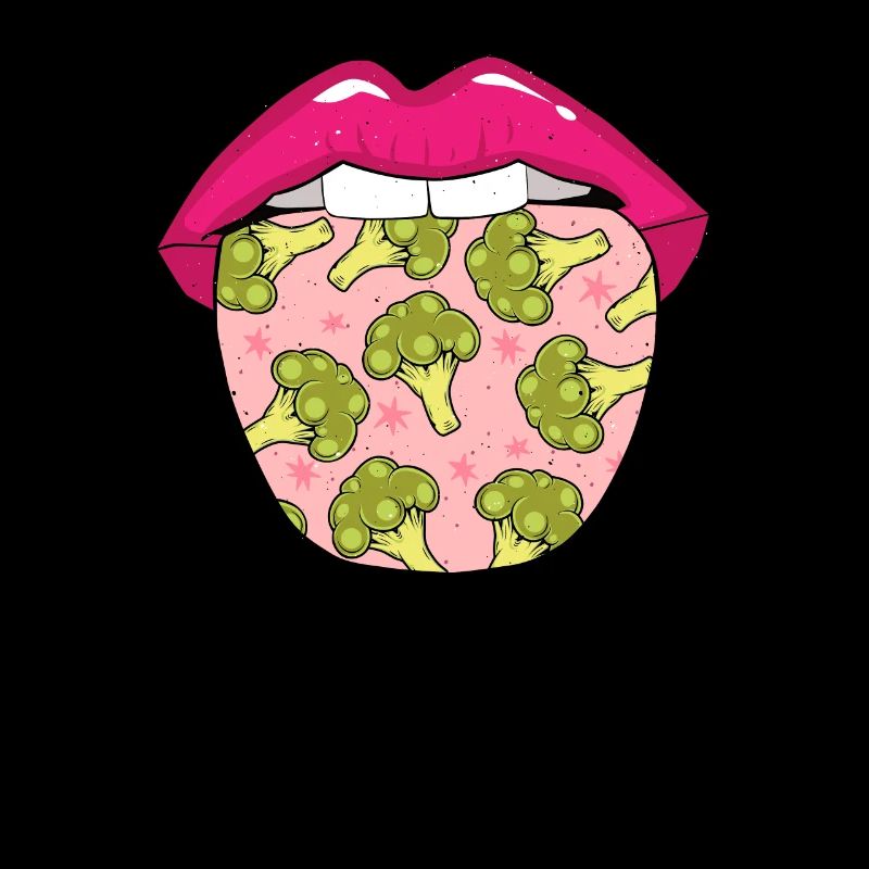 Brokkoli Lippen