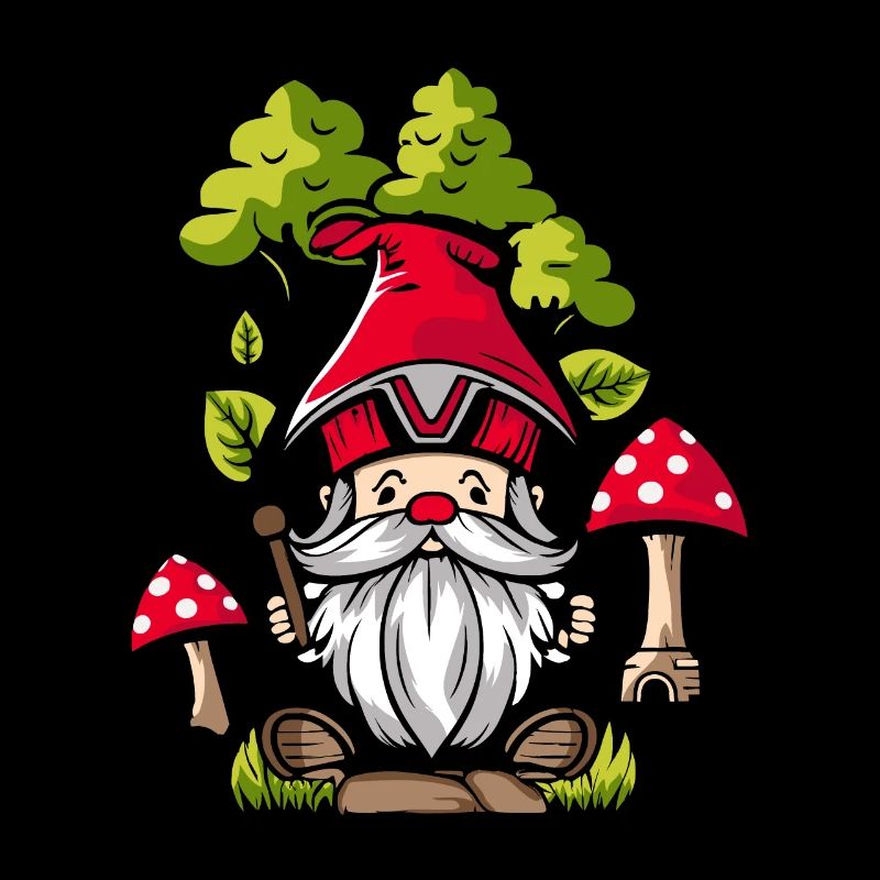 Cueilleurs de champignons Champignons Nain de champignons