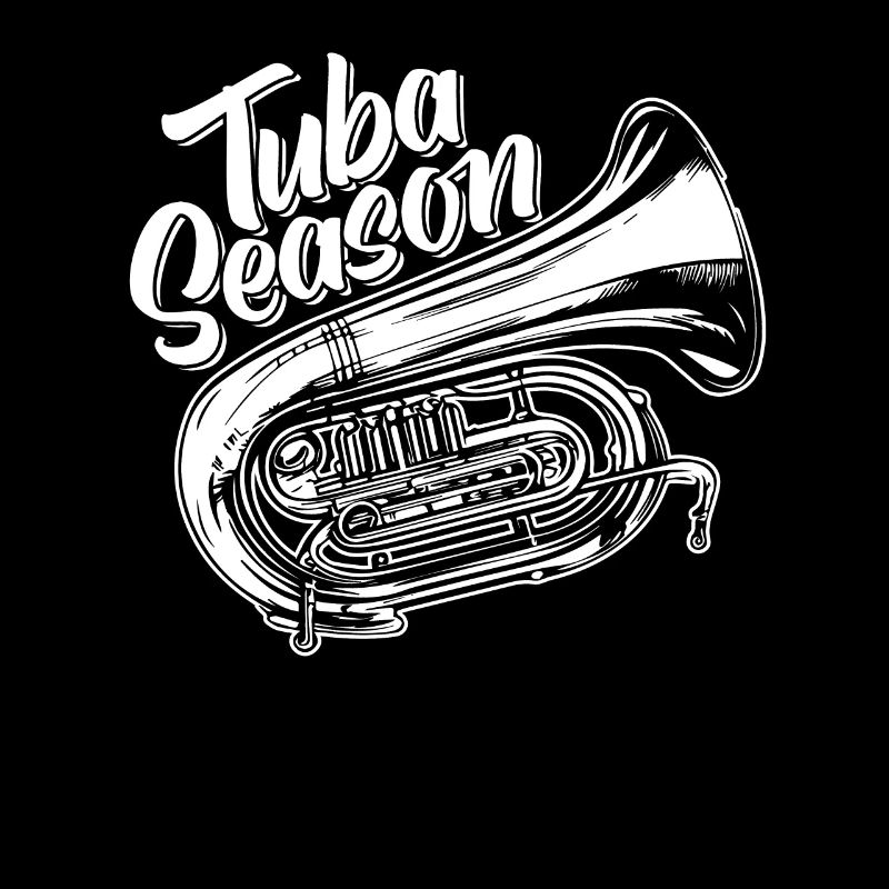 Saison de tuba de procession de fanfare