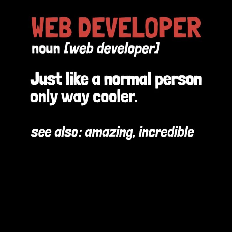 Web Entwickler Webdeveloper Definition