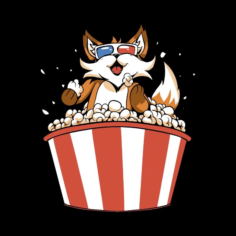 Popcorn Fox