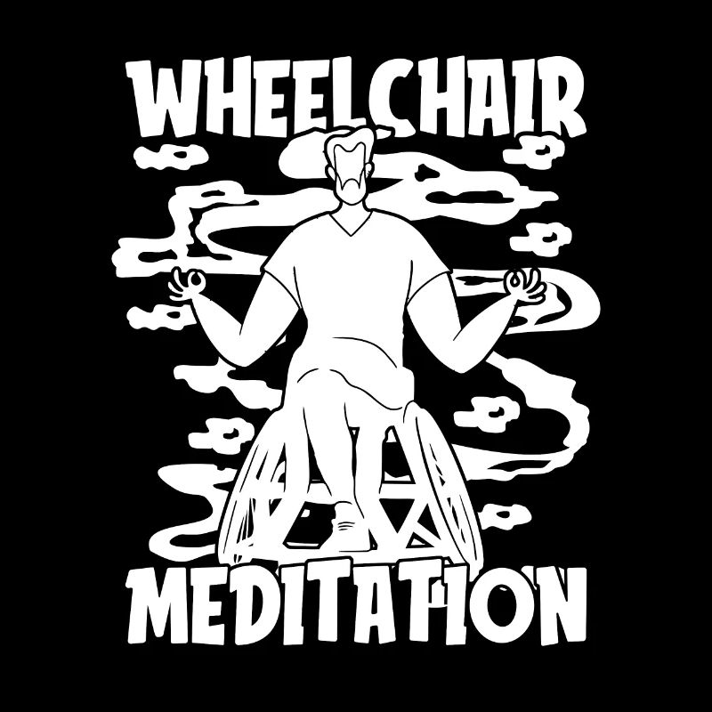 Meditation Meditieren Rollstuhl