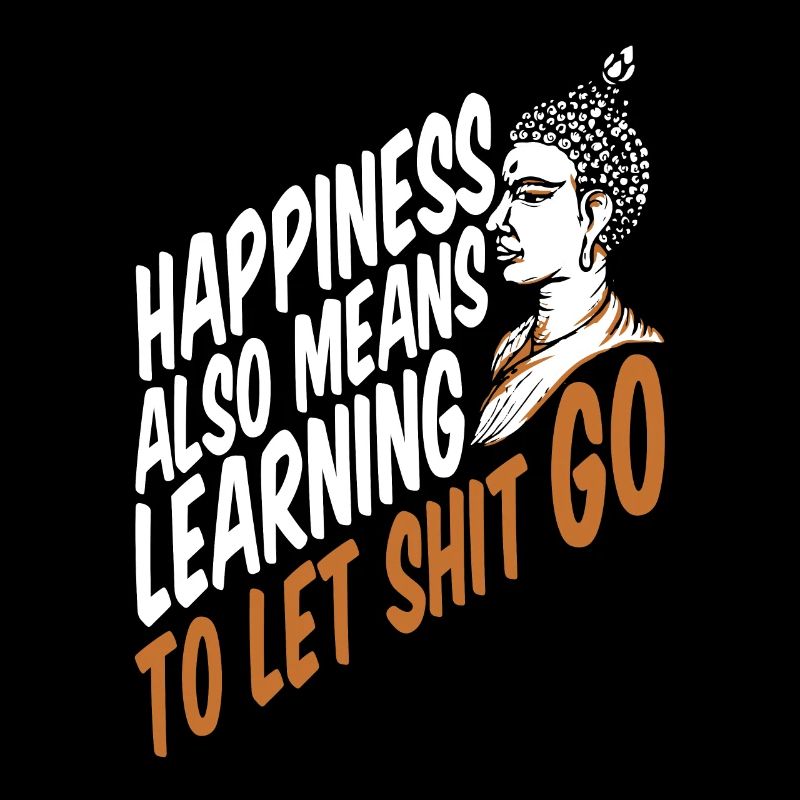 Bouddha Humour bouddhiste Bouddha Lâcher prise de la merde