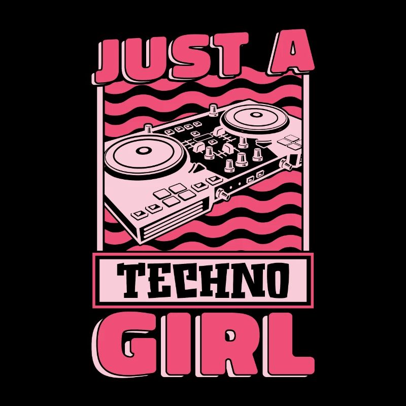 Techno Raver Just A Techno Girl
