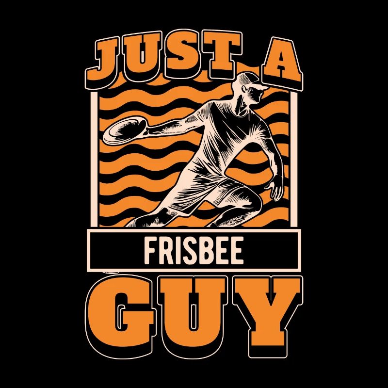 Frisbee Juste un gars de frisbee