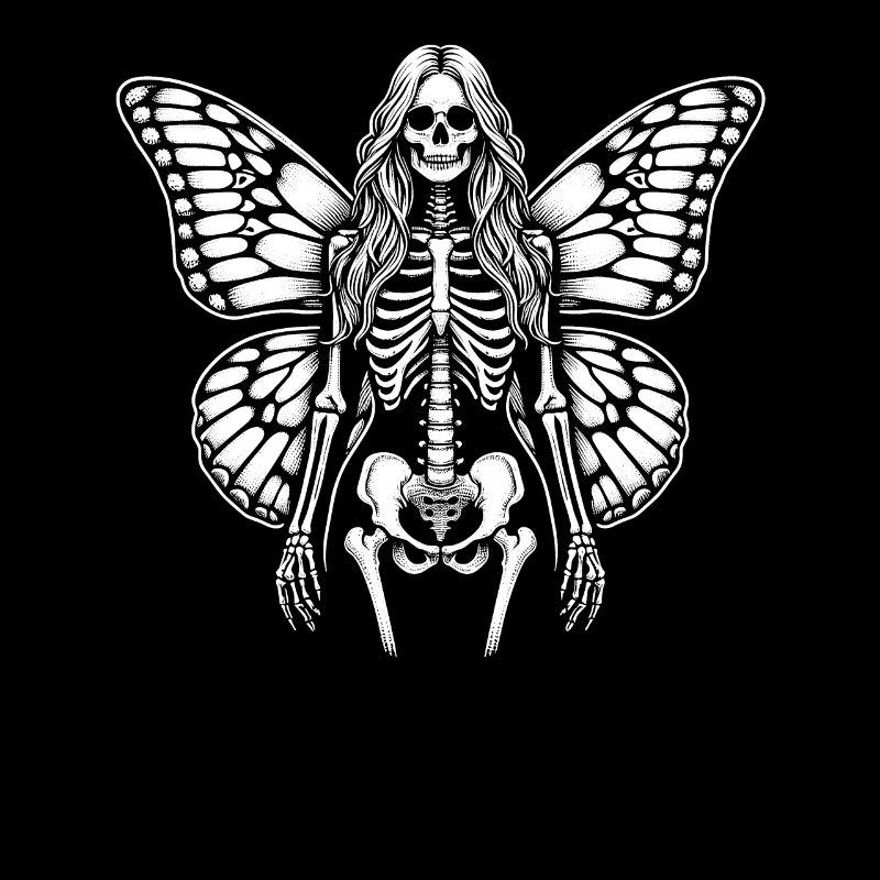 Fairycore Cottagecore Floral Moth