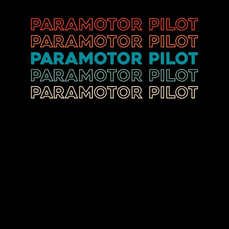 Paramotor paragliding