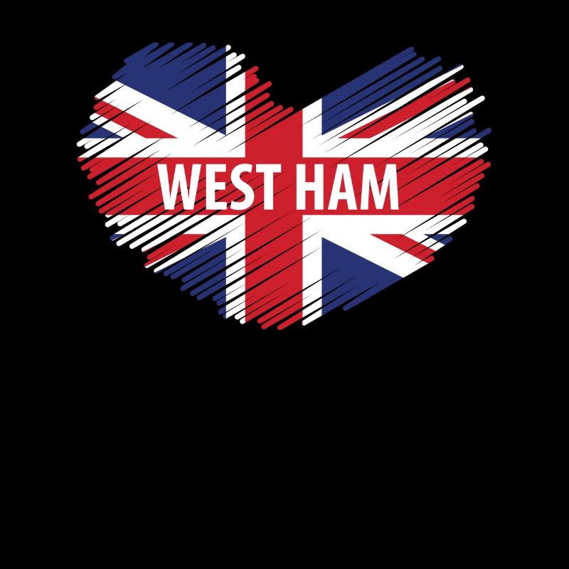 West Ham Gift, West Ham London, West Ham British Flag